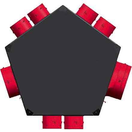 PLENUM EXTRACTION ISO EXT 6P/125       890030 S&P FRANCE SOLER & PALAU  [890030] 