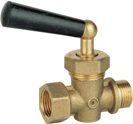 ACCESSOIRES DE MANOMETRES - MF - Robinet porte-manomètre à boisseau et orifice de décompression