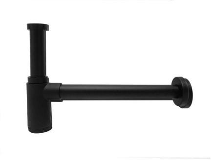SIPHON LAV EXTRA LUXE         NOIR MAT F406NS FIMA CARLO FRATTINI  [F406NS]