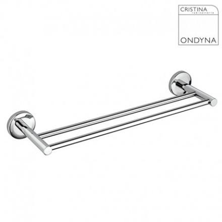 PORTE SERV. GRAND HOTEL DBL 60CM  CHR GH21051 ONDYNA  [GH21051] 