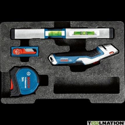 KIT OUTILS A MAIN COUT.METRE.NIV.  1600A027M3 BOSCH ELECTROPORTATIF  [1600A027M3]