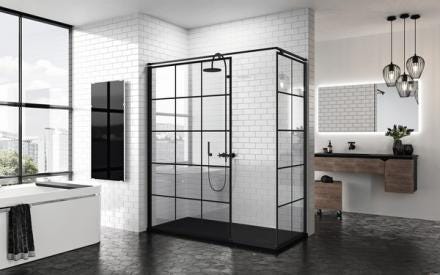 KUADRA H SQUARES - Paroi fixe décorée