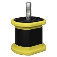 AMORTISSEUR ANTI-VIBRAT.JAUNE  200KG 9898-038 ASPEN PUMPS FRANCE  [9898-038]