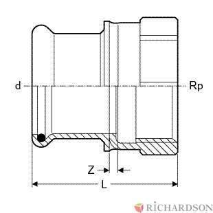 JONCTION MAPRESS - FF - Taraudée