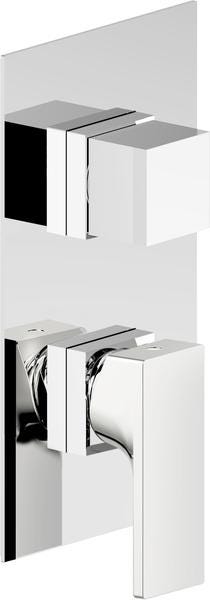 FACADE SEVEN DOUCHE 2 VOIE CHR   WE81102/SECR NOBILI RUBINETTERIE  [WE81102/SECR]