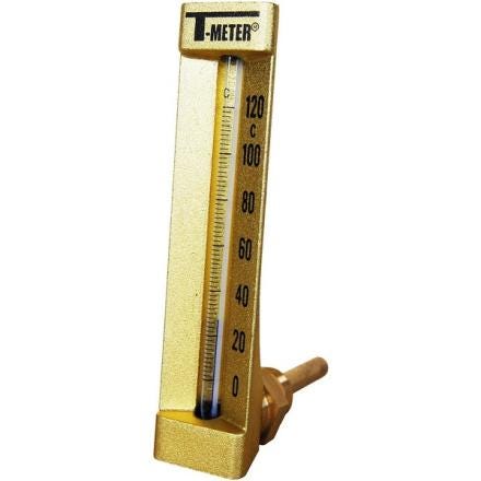 THERMOMETRE 0+120C H200 PL63 EQUERRE  1676001 SFERACO  [1676001]