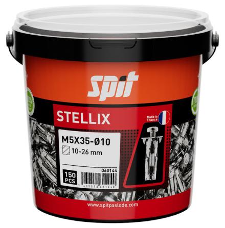 CHEVILLE STELLIX 5X35/15 VIS SEAU/150  060144 SPIT PASLODE  [060144]