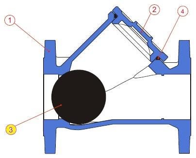 BOULE DIAM.96 POUR 336 DN80           9803652 SFERACO  [9803652]