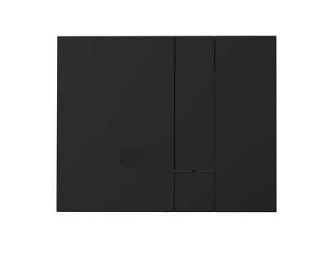 PLAQUE WC AUTO ABS NOIR SIAMP        10000650
