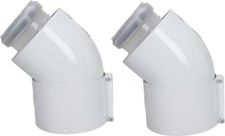 COUDE RALLONGE COND.45 D60/100-X2- 0020257010 SAUNIER DUVAL - VAILLANT GROUP  [0020257010]