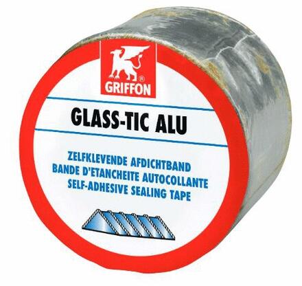 BANDE D'ETANCHEITE PETROLATUM - Autocollante, à base de petrolatum, couleur aluminium. Pour étancher, protéger et réparer les toits en verre, les fers en T, les gouttières ...