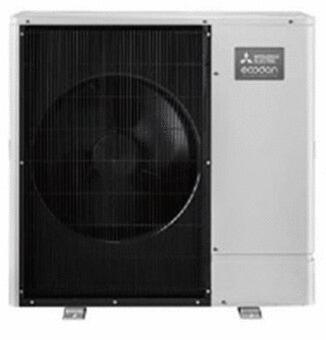 PAC AIR-EAU POUR CHAUFFAGE ET ECS - ECODAN - Hydrobox Silence