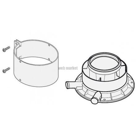 BUSE SORTIE VERT.CONDENS.80/125    0020276091 SAUNIER DUVAL - VAILLANT GROUP  [0020276091] 