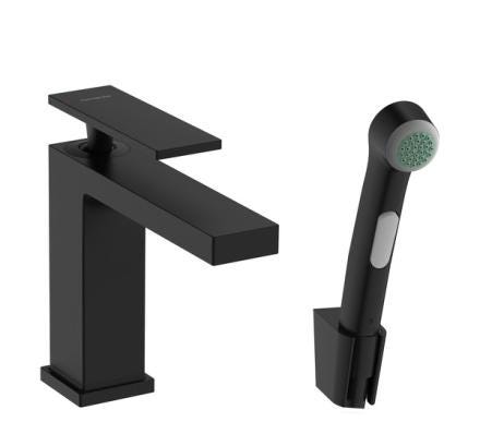 MITIGEUR BIDET TECTURIS E   NOIR MAT 73210670