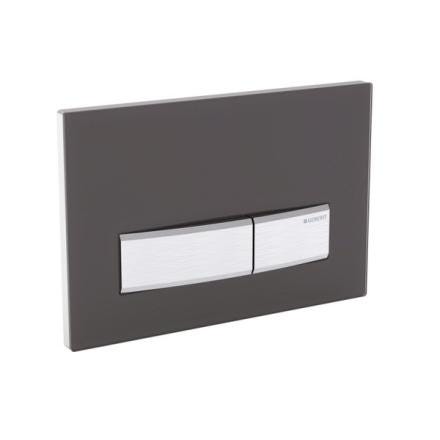 SIGMA - 50 - Plaque de déclenchement double touche en fonte d'aluminium