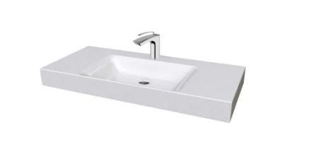 LAVABO CERAMIQUE CENTO A/P SUSP.     WCE10045 ONDYNA  [WCE10045] 
