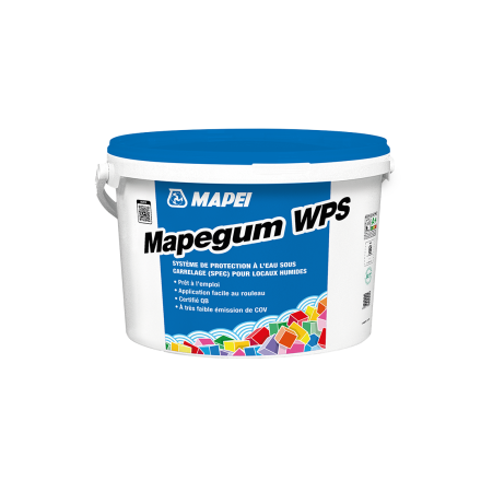 MAPEGUM WPS - Système de protection à l'eau sous carrelage SPEC des locaux humides