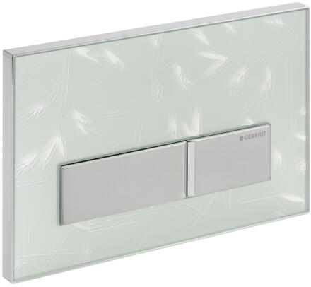 SIGMA - 50 - Plaque de déclenchement double touche en fonte d'aluminium