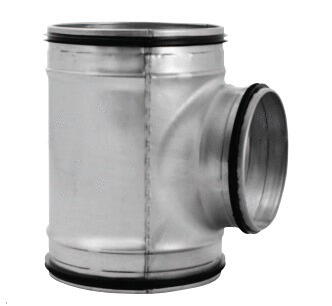 ACCESSOIRE RESEAUX - Té 90° - Acier Galva