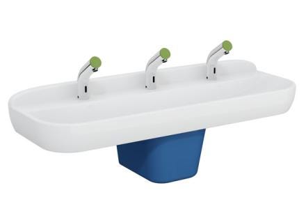 LAVABO SENTO KIDS D 1H 125CM    7353B003-1741 VITRA BAD