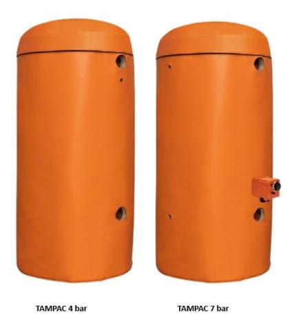 TAMPAC - Réservoirs pour eau de chauffage