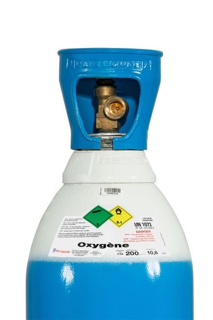 RECHARGE DE GAZ - OXYGÈNE