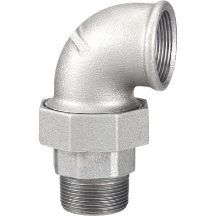 COUDE UNION MF D.2 1/2" JT CONIQ.GALVA  98G66