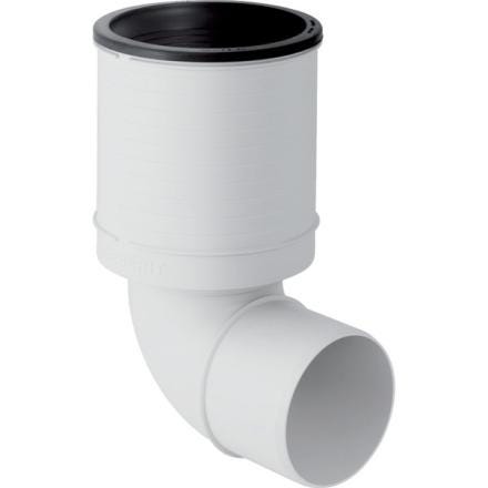 COUDE RACCORD.WC 87'5 SILENT-PP  90 390493111 GEBERIT  [390.493.11.1]