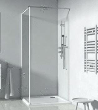 EXCLUSIVITES RICHARDSON PAR ROTH FRANCE - Walk-in - Hauteur : 190 cm - Ep. verre : 5 mm