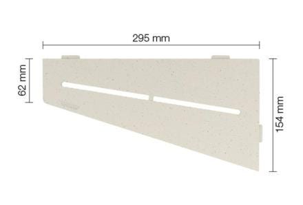 SCHLUTER-SHELF-E-S3 154X295MM       SES3D7TSI SCHLUTER SYSTEMS  [SES3D7TSI] 