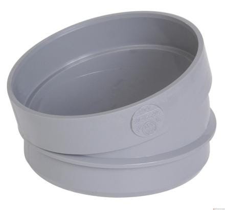 SECTEUR DE COUDE 15 MF D315 GRIS          SE1 NICOLL  [SE1]