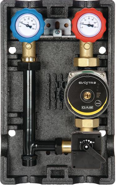 GROUPE HYDR. MELANGE DN250 VANNE/CIRC. GHM20C