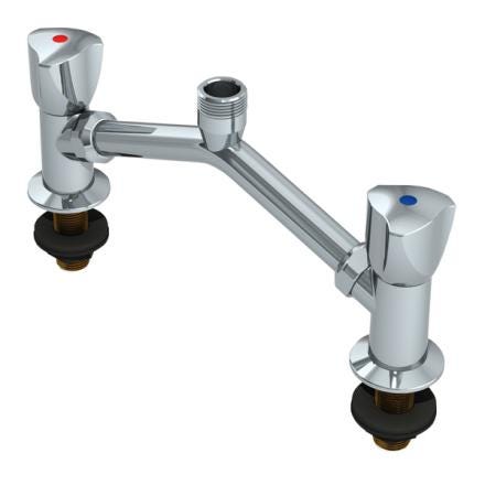 MELANGEUR 2 TROUS M1/2" SANS BEC        G6559 DELABIE G ET J  [G6559]
