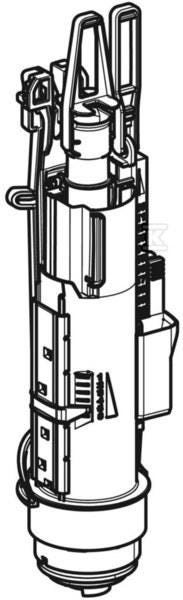 MECANIQUE CHASSE TYPE 212 4,8/3L 244.832.00.1 GEBERIT