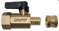 ACCESSOIRE COLLECTEUR DISTRIGRIPP - Vanne intégrée - Ecrou tournant 1/2"