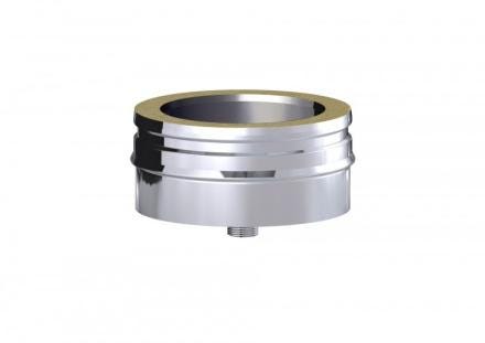 Double paroi en acier inoxydable avec isolation