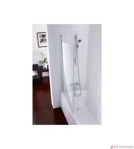 SPACIO - Pare-baignoire pivotant droit - Ep. du verre : 5 mm