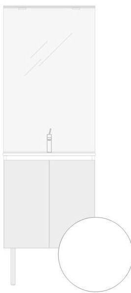 EXCLUSIVITES RICHARDSON PAR GBGROUP - Meuble porte sous-vasque et miroir crédence - Ensemble