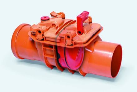 CLAPET POUR RESEAUX DOMESTIQUES STAUFIX® - Clapet en ligne en PVC