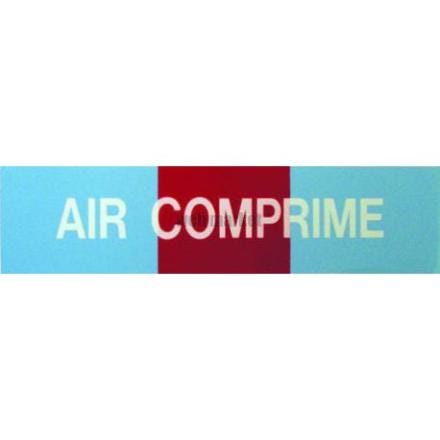 ETIQUETTE AIR COMPRIME 100X25    -X05- 215619 SELF CLIMAT