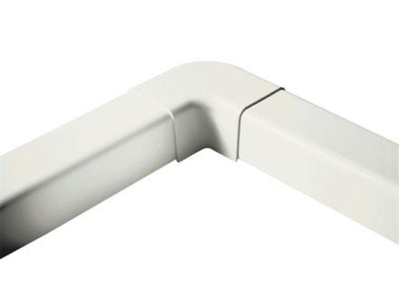 COUDE PLAT 90' BEIGE 25MM PVC        CLI04225