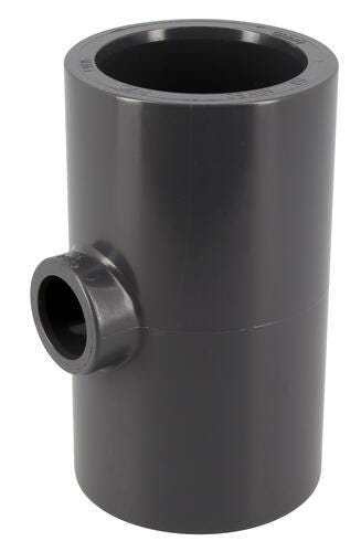 TE A COLLER PVC-U K62 - FFF - Réduit - 90°