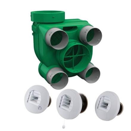 KIT VMC HYGRO ARIANT ES+3BCHES    KHBPRST5160 AXELAIR  [KHBPRST5160]