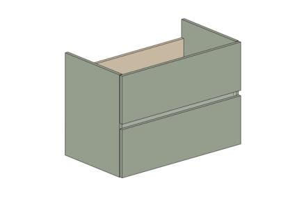 MEUBLE S/PLAN EAZY26 2T 80CM SAUGE     RC0255