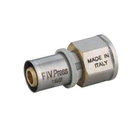 RACCORD MULTICOUCHE A SERTIR ET A VISSER EASYTEC - Raccord droit LBP