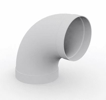 COUDE 45 PPS VENTILATION                  140 HOKA  [10003722] 