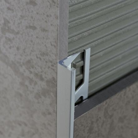 PROFIL SOL/MUR L ALU. ANOD.10MM    TR100AS270 PROFILITEC 