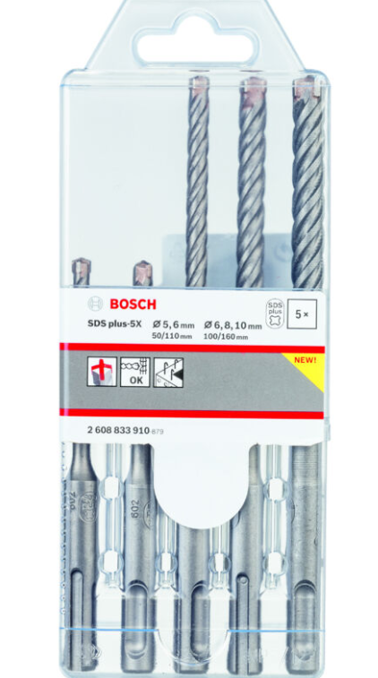 FORET EN COFFRET - SDS Plus-5X PRO - pour marteau
