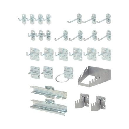 KIT CROCHETS+ACCESSOIRES D'ACCROCHE   8600888 KS TOOLS  [860.0888]