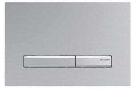 SIGMA - 50 - Plaque de déclenchement double touche en fonte d'aluminium